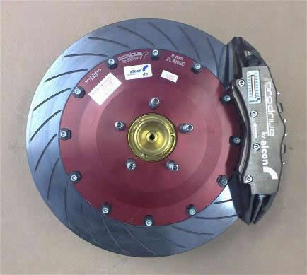 Alcon Prodrive 6 pot water cooled caliper