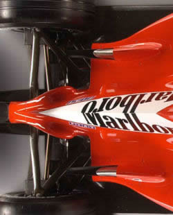 Ferrari f2002 exhoust