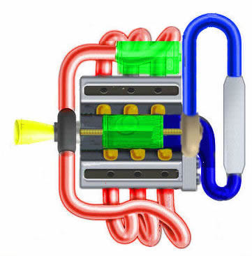 Structure of new Formula 1 Mercedes Power Unit