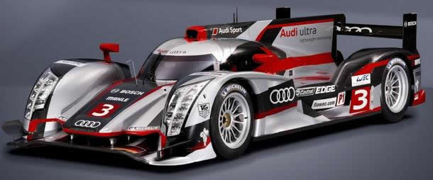 shark fin on Audi R18 - tailfin