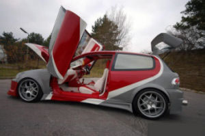 splitter Honda Civic, tuning