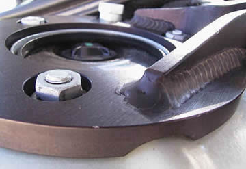 Strut brace anchor point